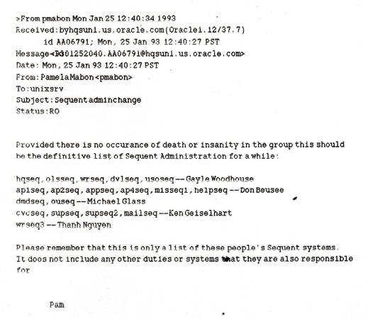 Pamela Mabon-Wilmot's defamatory managerial email to the entire department